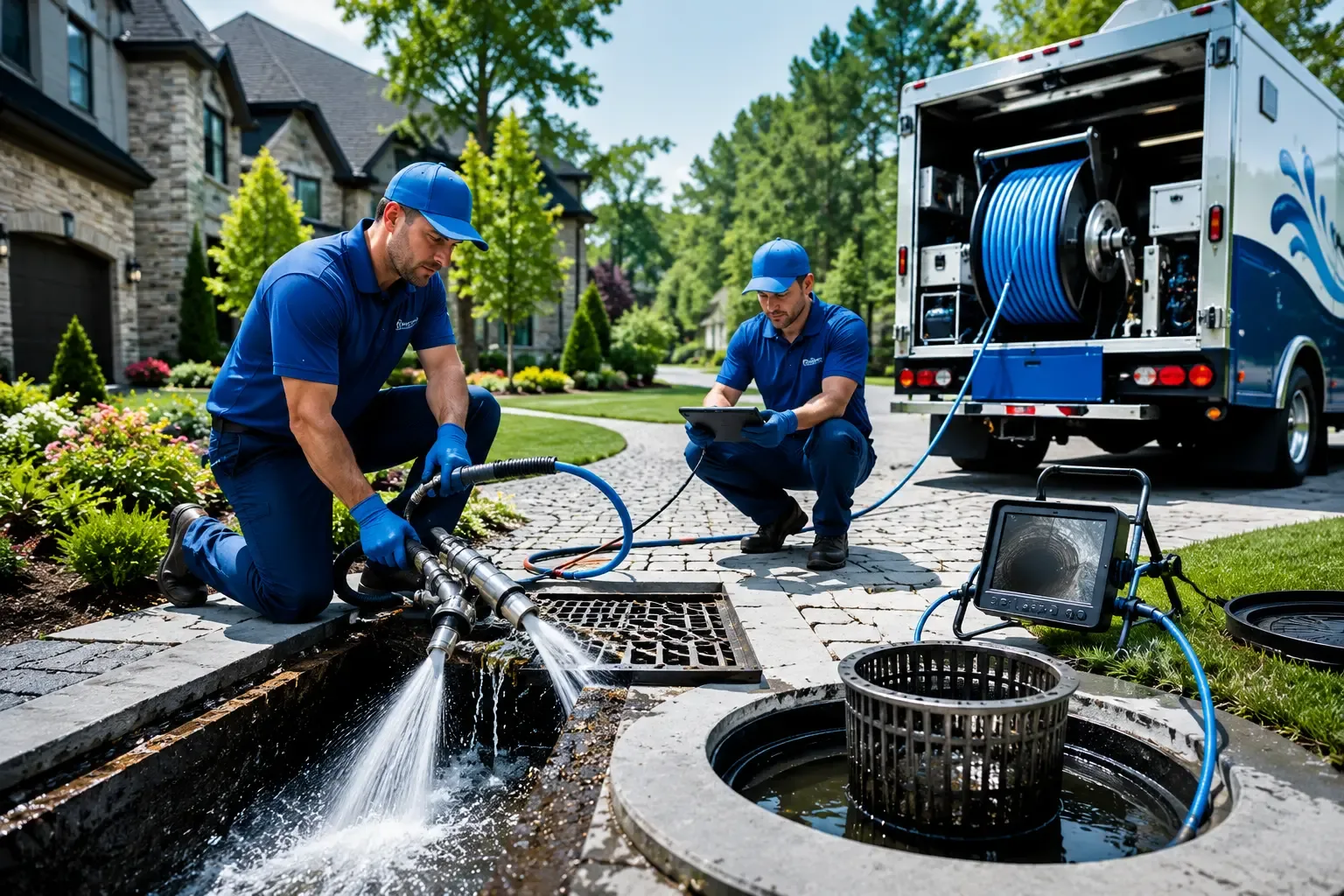 Local outdoor drain cleaning professionals in Spring Valley, NY